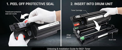 TN B021 B020 B023 Compatible Toner Cartridge For Brother DCP B7530DN B7500D B7535DW HL B2050DN HL B2000D MFC B77200DN B7700D B2080DW B7520DW B7715DW