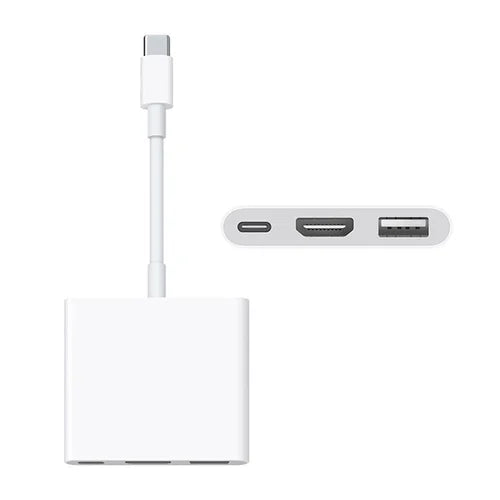 USB-C Digital AV Multiport Adapter For iPad 2018 and later (Type-C, USB 3.0, HDMI 4K)