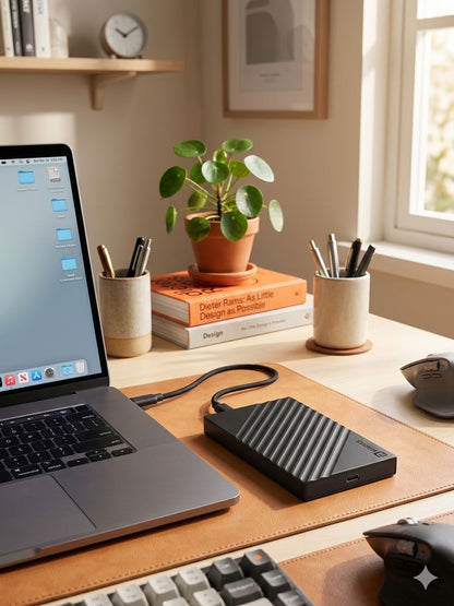 Bungees 1 TB External Hard Disk | Transfer Speed Upto 6 GBPS | Dual connectivity (USB Type-C + USB 3.0)