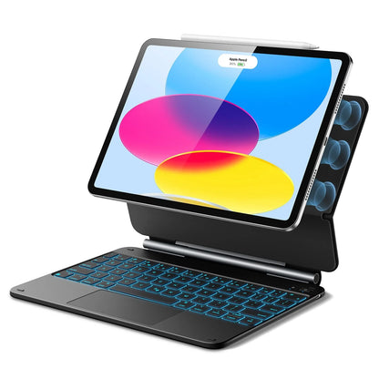 Smart Keyboard Case for iPad Air 11 (M4 2026/ M3 2025/ M2 2024), Air 5th/4th & Pro 11 (4th/3rd/2nd/1st) with 11-Color Backlit & Touchpad, Magic Floating Keyboard (NOT for 10th/A16/Pro 11 (M5/M4)