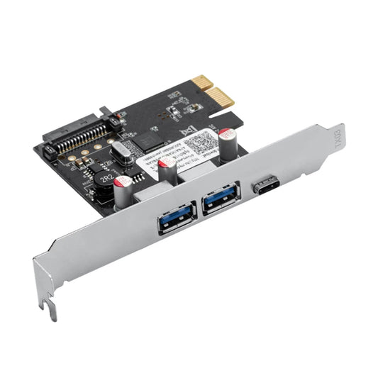 PCI-e Express 2X USB 3.0 & 1x Type-C USB C 3.1 Card