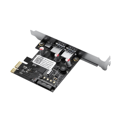 PCI-e Express 2X USB 3.0 & 1x Type-C USB C 3.1 Card