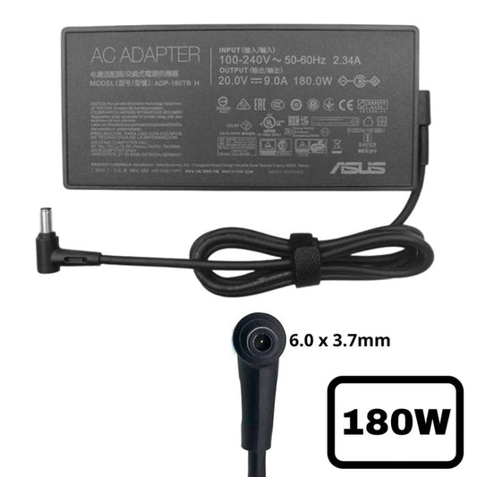 Asus 180W 20V 9A Laptop Charger Adapter Model: ADP-180TB H AC Power Charger for Asus ROG Zephyrus Series - Power Cable Included