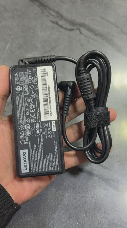 OEM Lenovo 65W Power Adapter 20V 3.25A for Lenovo IdeaPad Laptop (4.0 mm*1.7 mm)- Power Cable Included