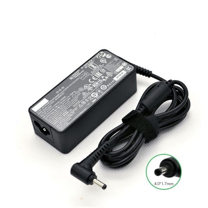 OEM Lenovo 65W Power Adapter 20V 3.25A for Lenovo IdeaPad Laptop (4.0 mm*1.7 mm)- Power Cable Included