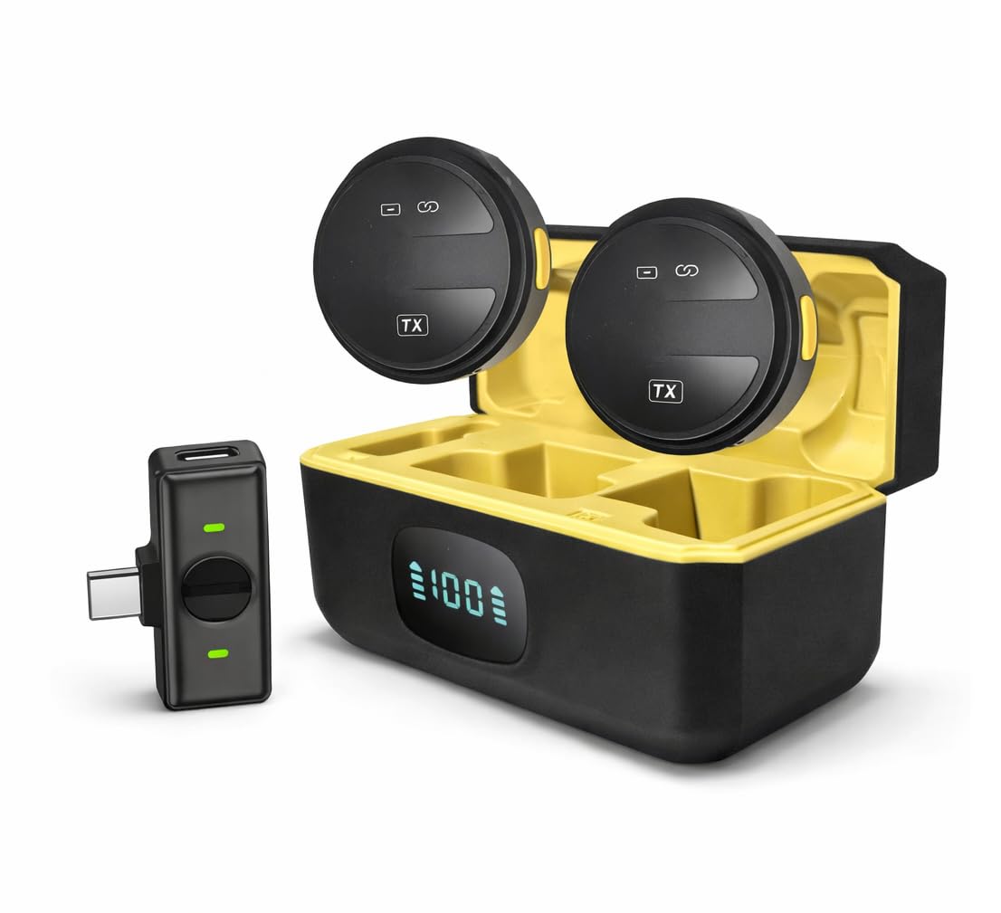 wireless microphone for vlogging