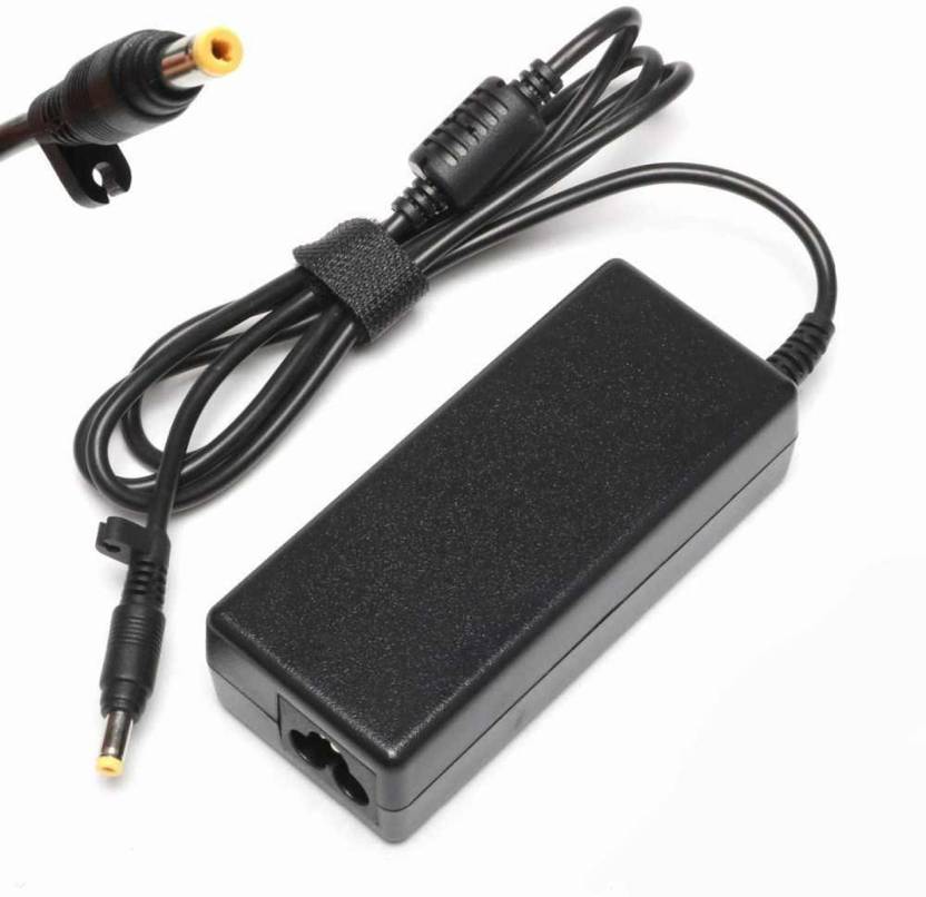 hp yellow pin 65w laptop adapter charger